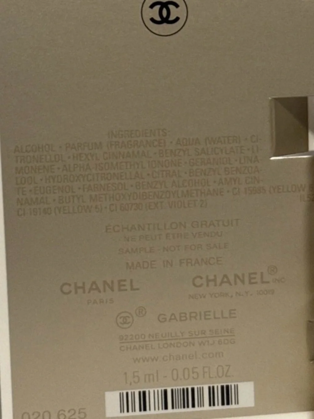 CHANEL Gabrielle Essence 2pc Set